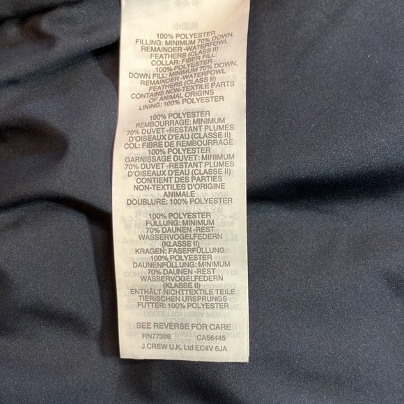 J Crew navy buffalo plaid quilted vest - Picture 5 of 7